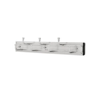 Rev-A-Shelf BRC-14CR Belt Rack Chrome 4-Hook Wall Mount Rev A Shelf